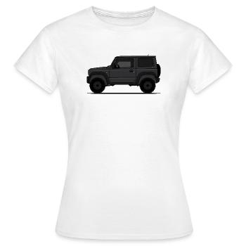 Jimny Black - Women's T-Shirt - white - Front - AI Model Female 172 dark (172cm)