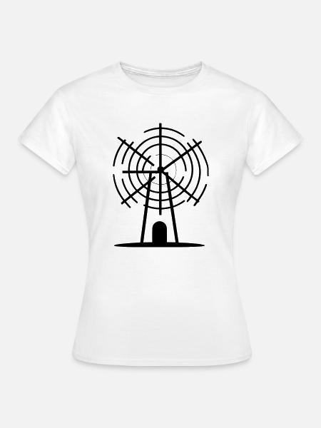 Windmühle - Frauen T-Shirt - Weiß
