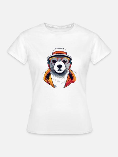 Siegel - Frauen T-Shirt - Weiß