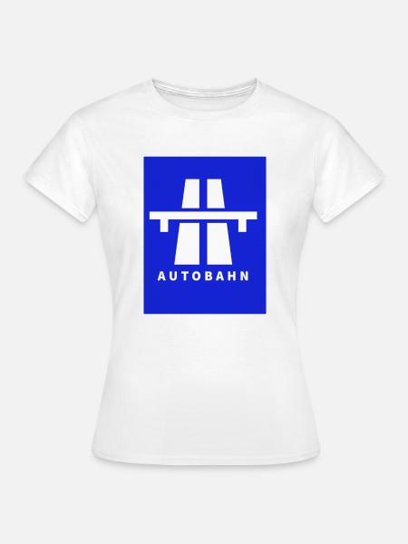 Autobahn - Frauen T-Shirt - Weiß