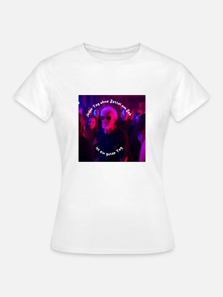 Zeit ist Kostbar - Frauen T-Shirt - Weiß