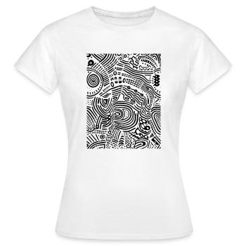 Graphique - T-shirt Femme - blanc - Devant - AI Model Female 172 dark (172cm)