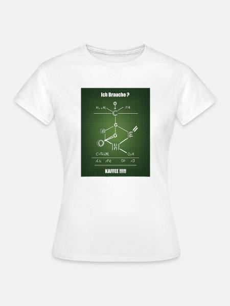 Kaffee - Frauen T-Shirt - Weiß