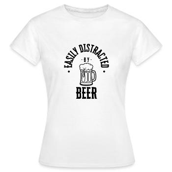 Beer Fan - Frauen T-Shirt - Weiß - Vorne - AI Model Female 172 dark (172cm)