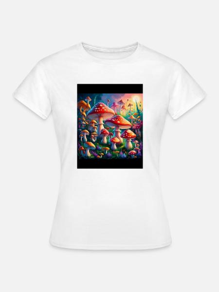 Trippy - Frauen T-Shirt - Weiß