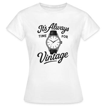 Ein tolles Design für Uhrmacher und Uhrensammler - Frauen T-Shirt - Weiß - Vorne - AI Model Female 172 dark (172cm)