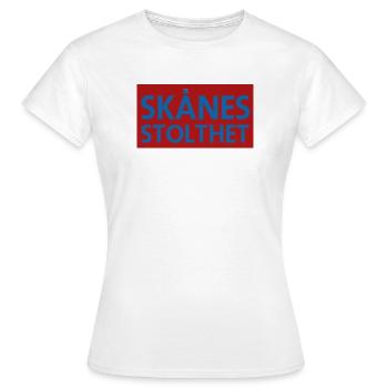 La fierté de la Scanie - T-shirt Femme - blanc - Devant - AI Model Female 172 dark (172cm)