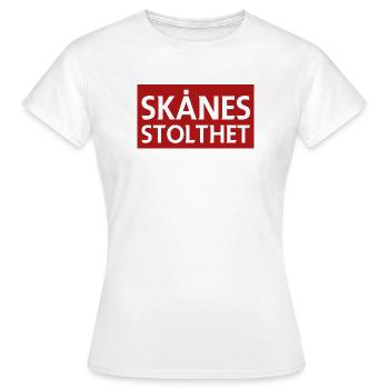La fierté de la Scanie - T-shirt Femme - blanc - Devant - AI Model Female 172 dark (172cm)