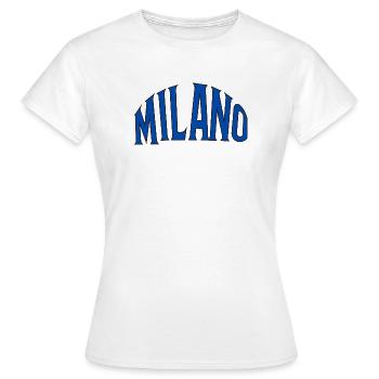 Milano - Women's T-Shirt - white - Front - AI Model Female 172 dark (172cm)