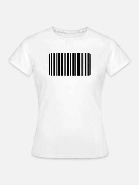 Barcode - Frauen T-Shirt - Weiß