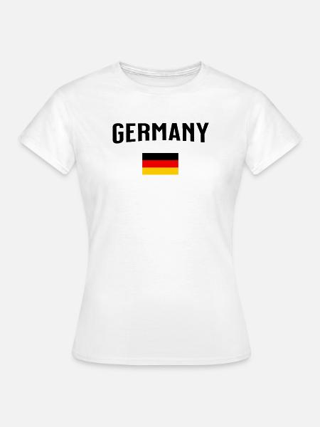Germany - Frauen T-Shirt - Weiß