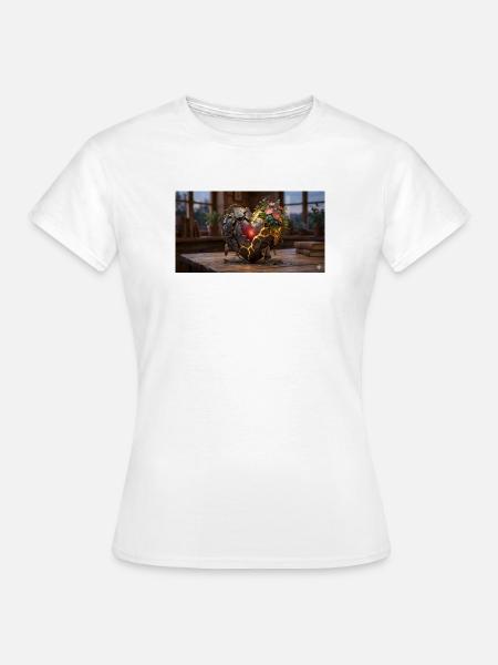 Herz der Heilung - Frauen T-Shirt - Weiß
