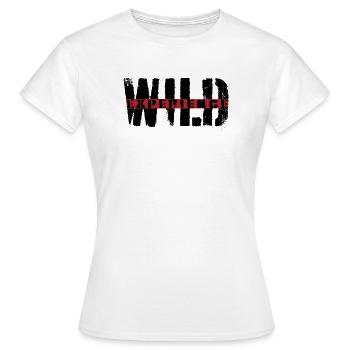 Expérience sauvage - T-shirt Femme - blanc - Devant - AI Model Female 172 dark (172cm)