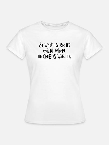 Tun Sie, was ... von Cean - Frauen T-Shirt - Weiß