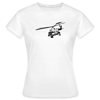 Mi-8 - T-shirt Femme - blanc - Devant - AI Model Female 172 dark (172cm)
