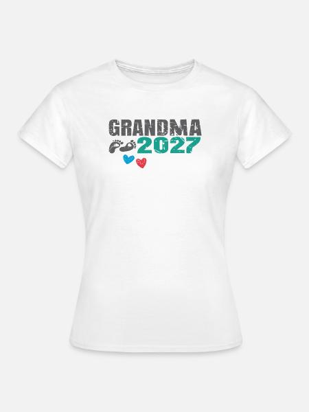 Grandma 2027 - Frauen T-Shirt - Weiß