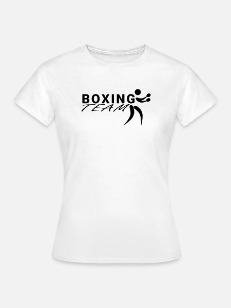 Boxing Team - Frauen T-Shirt - Weiß