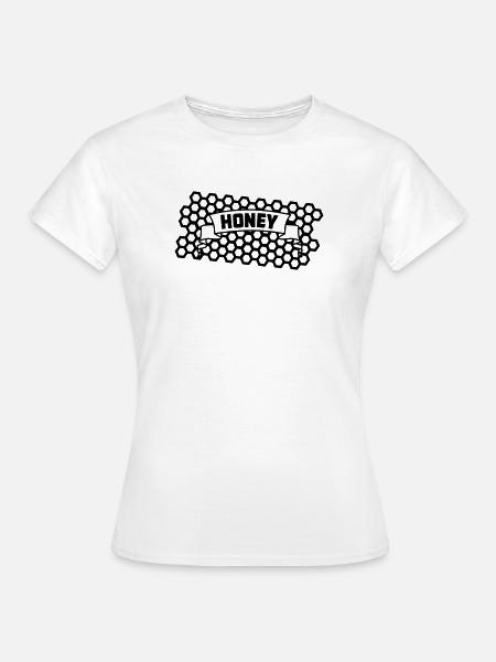 Wabe - Frauen T-Shirt - Weiß