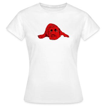 Labrador - T-shirt Femme - blanc - Devant - AI Model Female 172 dark (172cm)