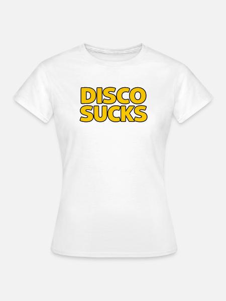 Disco ist - Frauen T-Shirt - Weiß