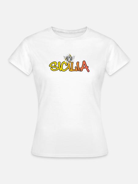 Sicilia - Frauen T-Shirt - Weiß