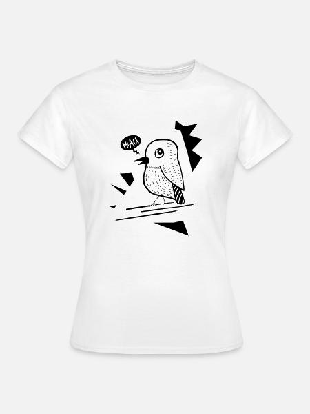 Bird - Frauen T-Shirt - Weiß
