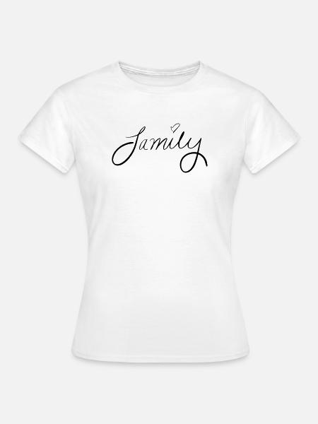 Family - Frauen T-Shirt - Weiß