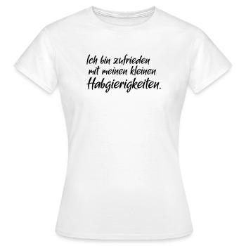 Avidité - T-shirt Femme - blanc - Devant - AI Model Female 172 dark (172cm)