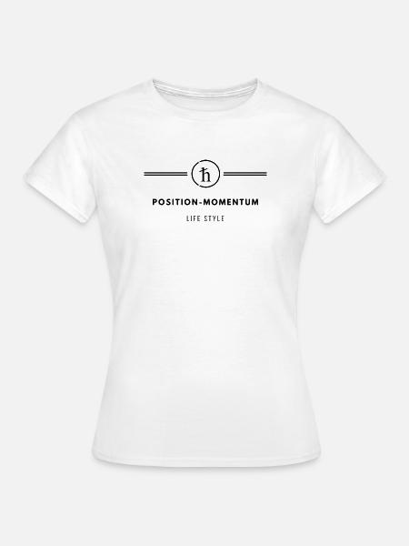 Position Momentum LifeStyle - Frauen T-Shirt - Weiß
