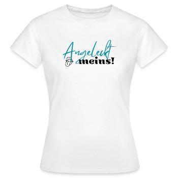 Léché le mien, léché est le mien, drôle - T-shirt Femme - blanc - Devant - AI Model Female 172 dark (172cm)