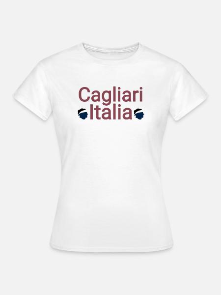 Cagliari  - Frauen T-Shirt - Weiß