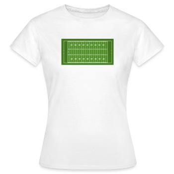Montrez vos couleurs - Football - T-shirt Femme - blanc - Devant - AI Model Female 172 dark (172cm)