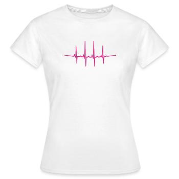 bat pour les masses - T-shirt Femme - blanc - Devant - AI Model Female 172 dark (172cm)