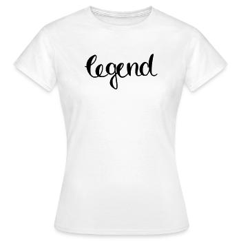 pose - T-shirt Femme - blanc - Devant - AI Model Female 172 dark (172cm)
