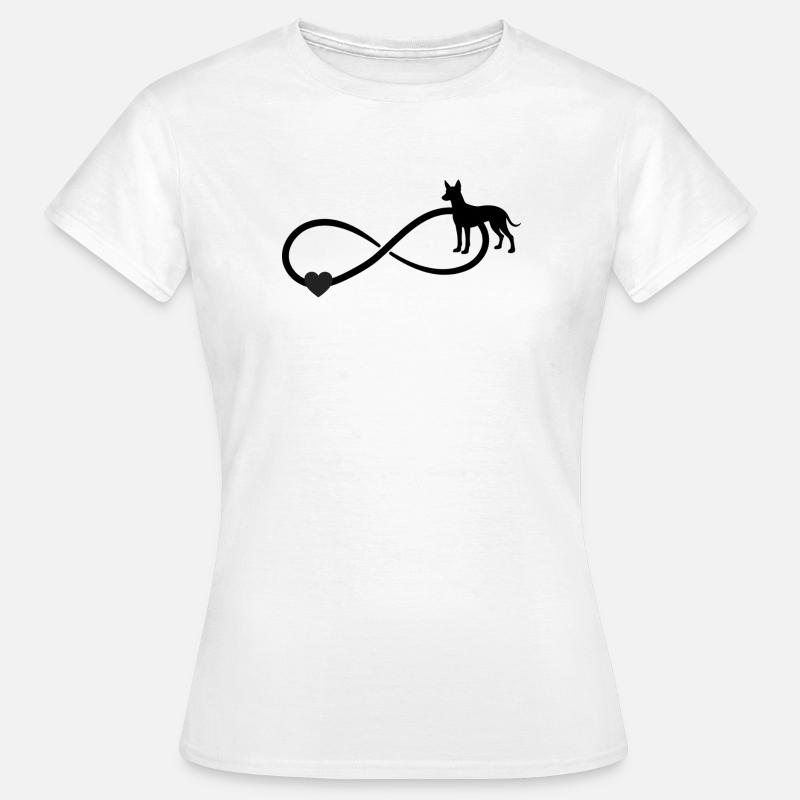 Xoloitzcuintle Infinity - Women's T-Shirt - white