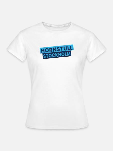Hornstull Stockholm Neonblöcke - Frauen T-Shirt - Weiß