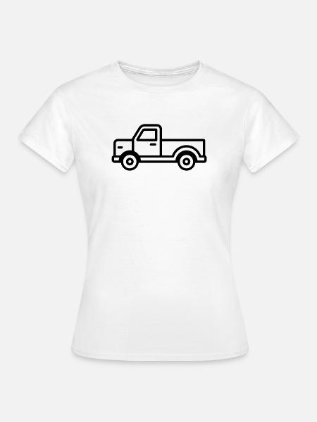 Lkw - Frauen T-Shirt - Weiß