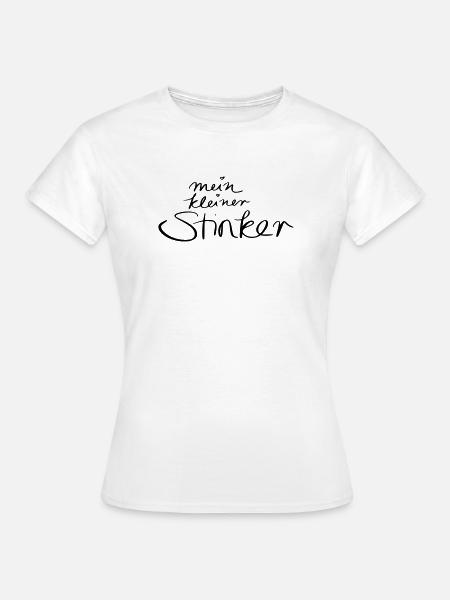 mein kleiner Stinker - Frauen T-Shirt - Weiß
