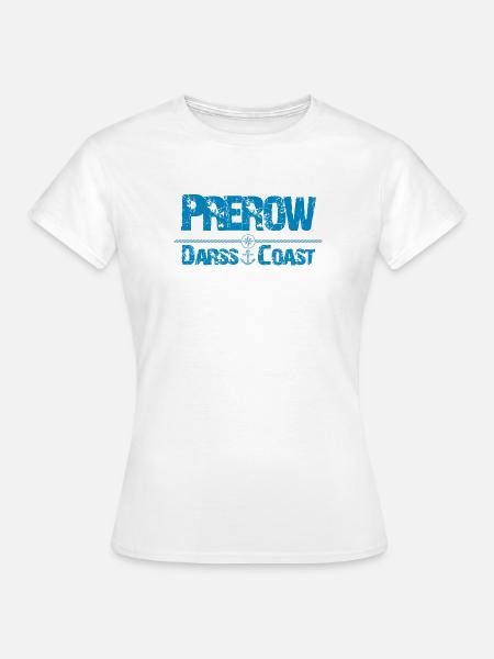 Ostseebad Prerow Darss - Frauen T-Shirt - Weiß