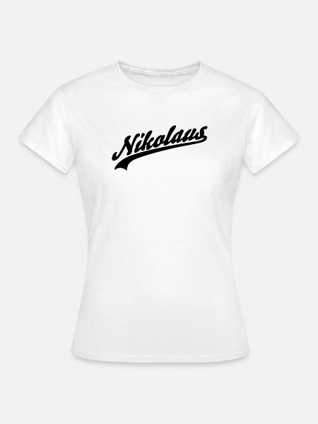 Nikolaus - Frauen T-Shirt - Weiß