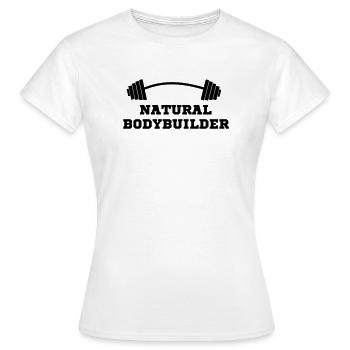 Fitnessstudio - Frauen T-Shirt - Weiß - Vorne - AI Model Female 172 dark (172cm)