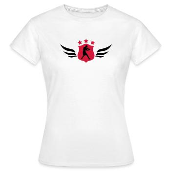 Boxen / Boxer / Boxing / Fight / Ali - Frauen T-Shirt - Weiß - Vorne - AI Model Female 172 dark (172cm)