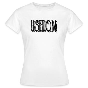 Island of Usedom Shirt - Women's T-Shirt - white - Front - AI Model Female 172 dark (172cm)