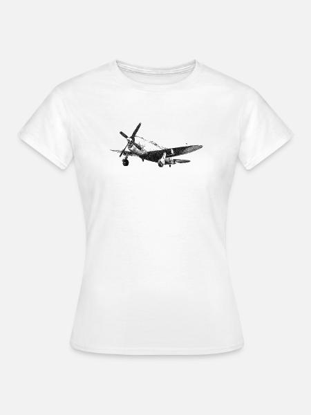 P-47 Thunderbolt - Frauen T-Shirt - Weiß
