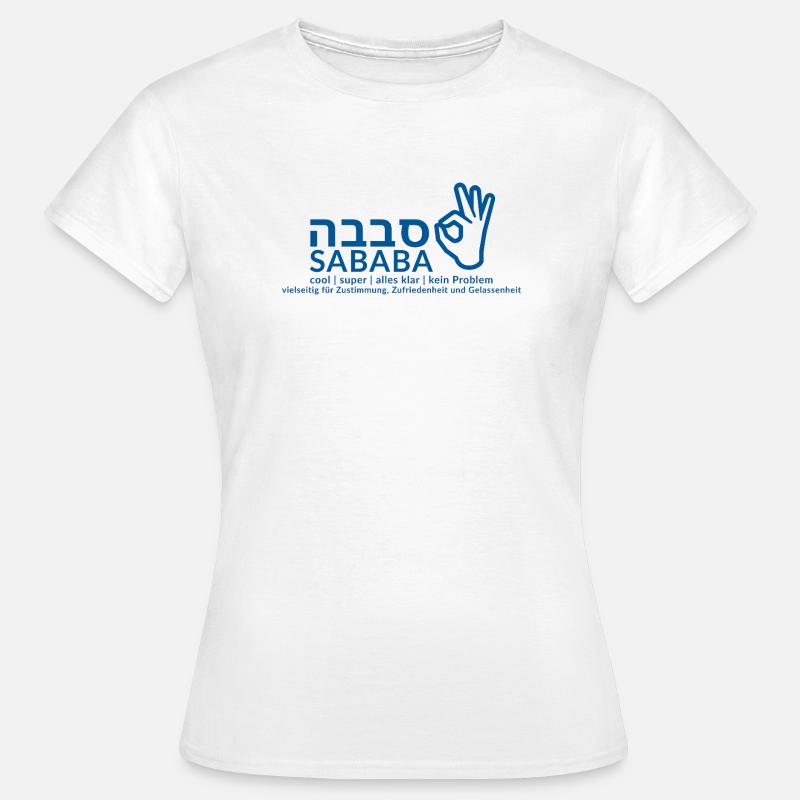 Sababa - Women's T-Shirt - white