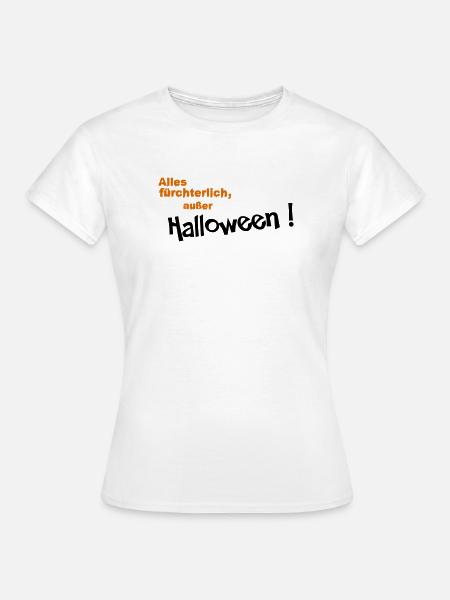 Halloween - Frauen T-Shirt - Weiß