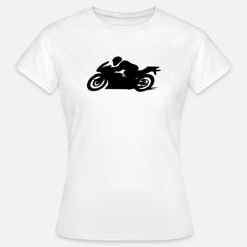 motorcycle - Women's T-Shirt - white