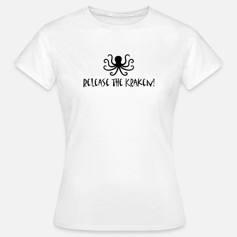 Release the Kraken - Women's T-Shirt - white