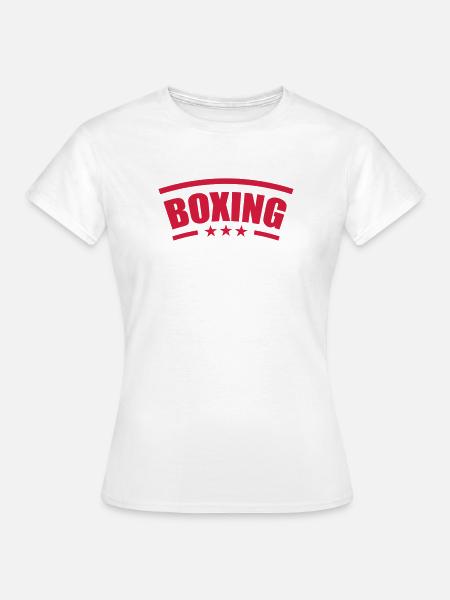 Boxen - Boxen 🥊 - Frauen T-Shirt - Weiß
