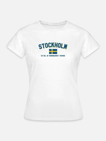 Stockholm, Schweden - Frauen T-Shirt - Weiß